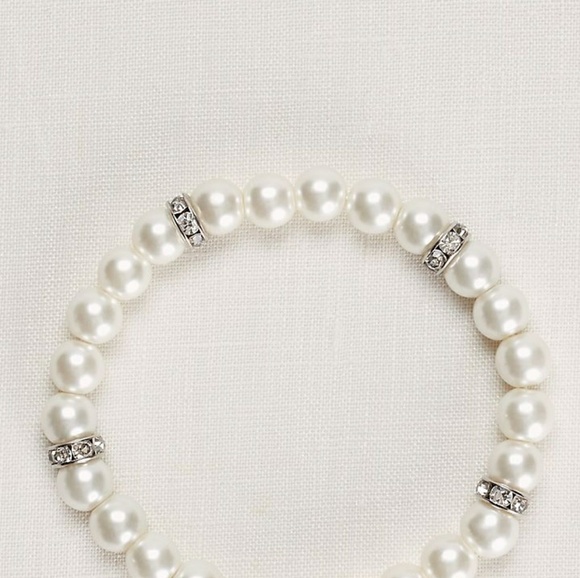 NEW David's Bridal Necklace Earrings Braclet - Picture 3 of 4